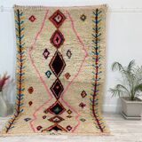 Handmade Moroccan Berber carpet 241x143 CM