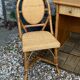 Vintage rattan and woven wicker desk 1970