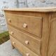 Oak chest of drawers