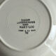 Mary-Lou hand-painted deep plate Digoin Sarreguemines