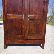 Louis Philippe wardrobe in solid walnut