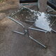 Ensemble de fauteuils et table design Pierson