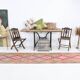 2x12 Rug For Kitchen Orange Herki Vintage Runner Rug, 73x369Cm