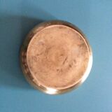 Vintage brass round ashtray