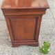 Tv cabinet 2 doors and 1 niche with Pull, in Cherry Solid Louis Philippe style.