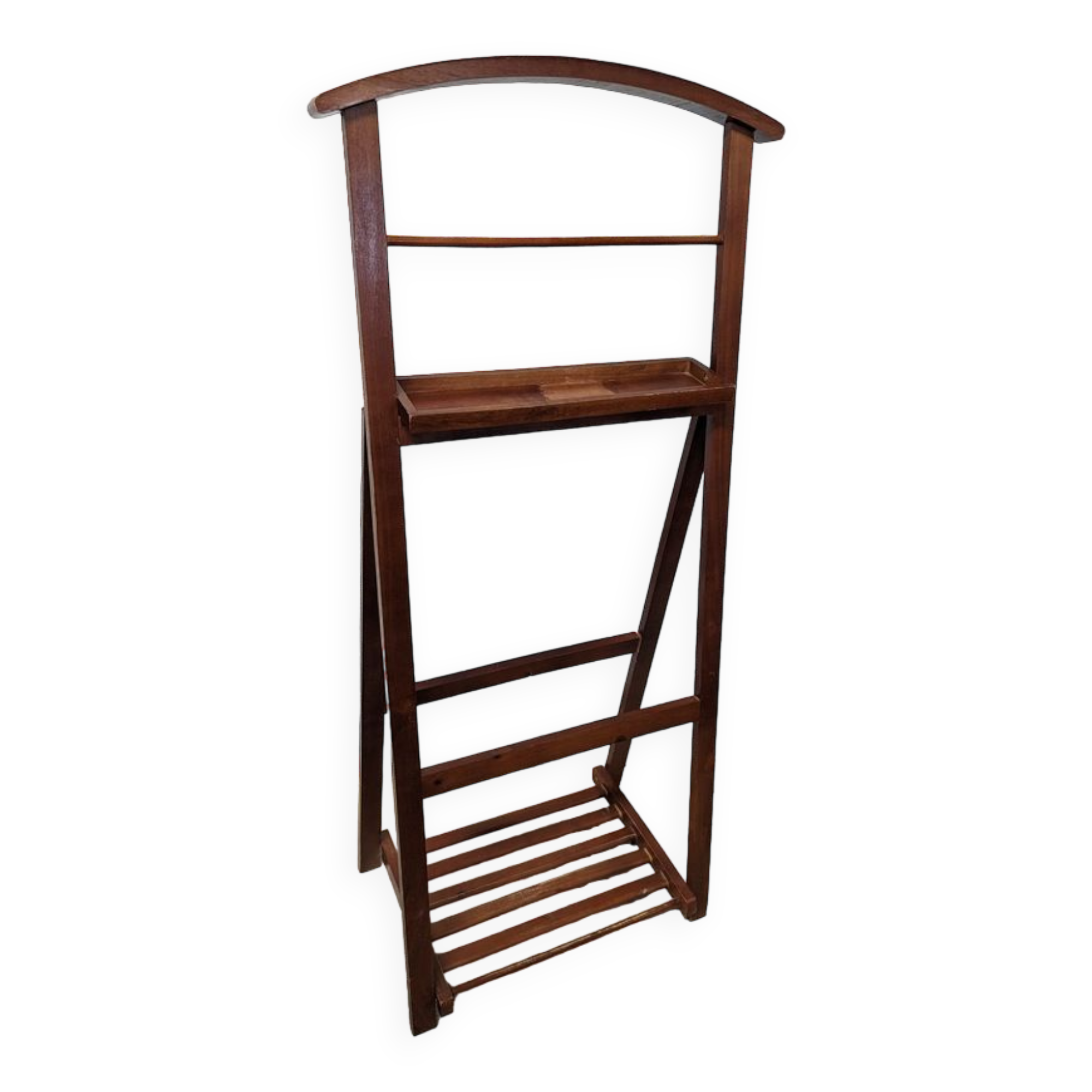 Foldable vintage valet