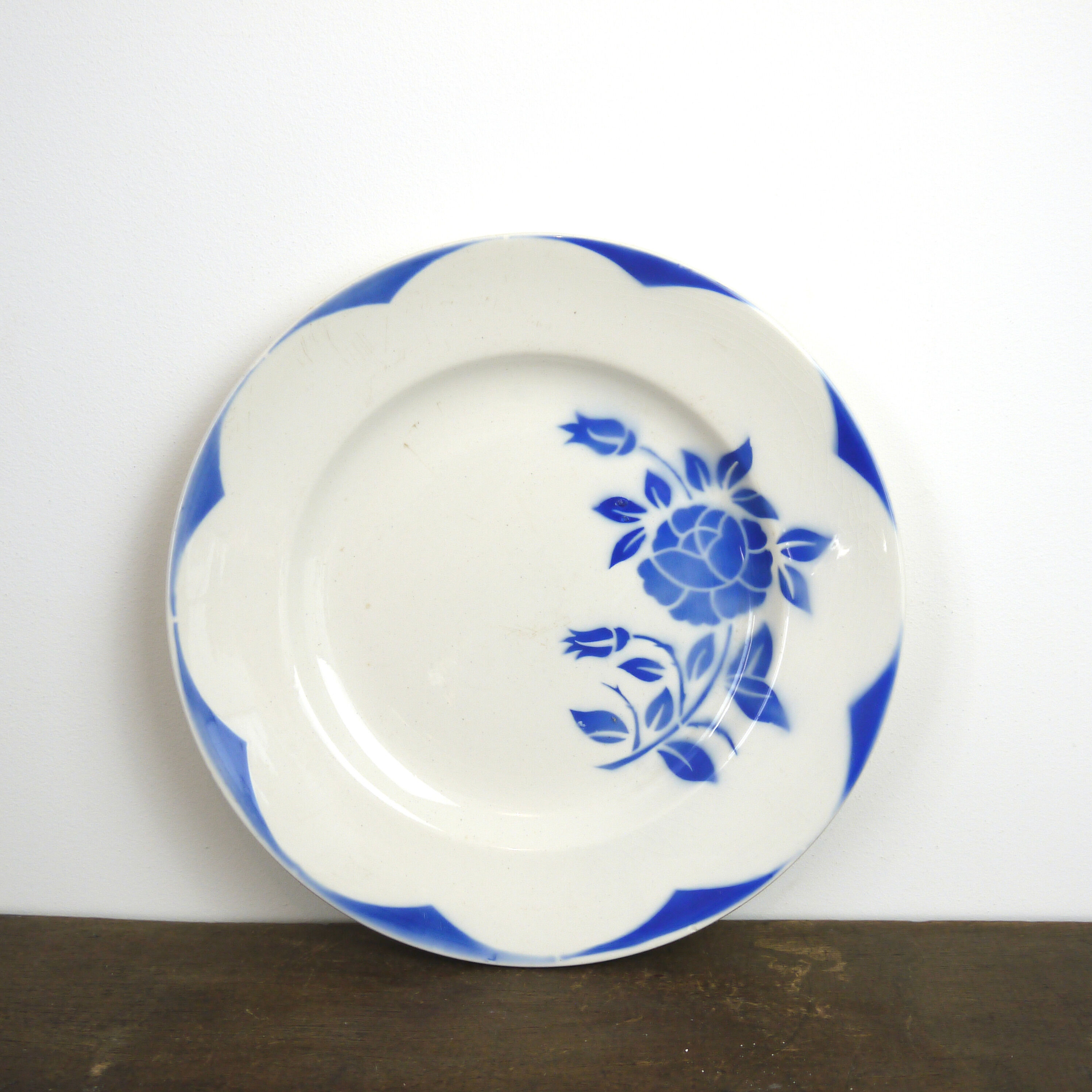 Plat en faience Digoin Corsica