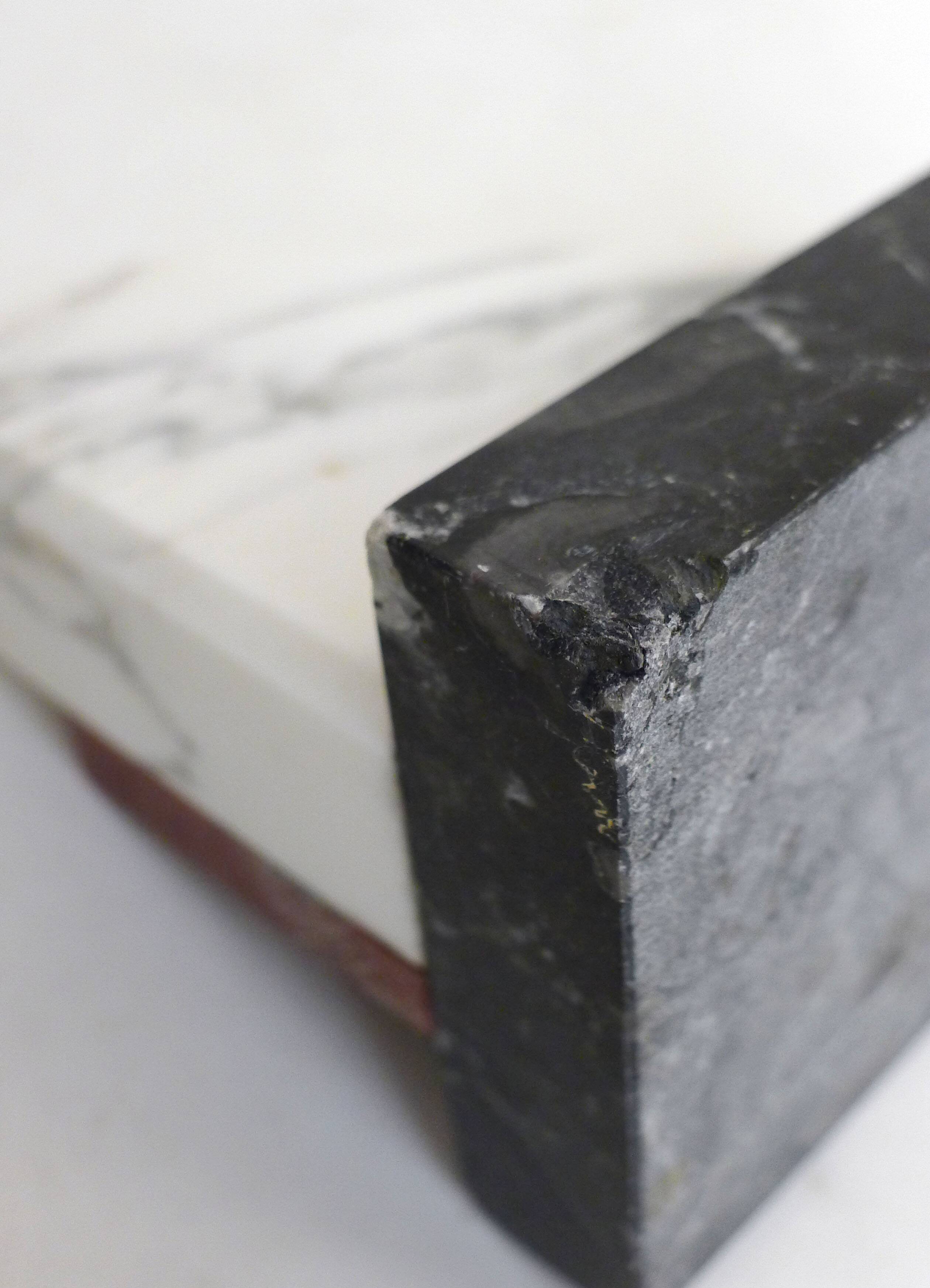 Art Deco marble bookends