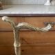 Antique repoussé brass umbrella stand