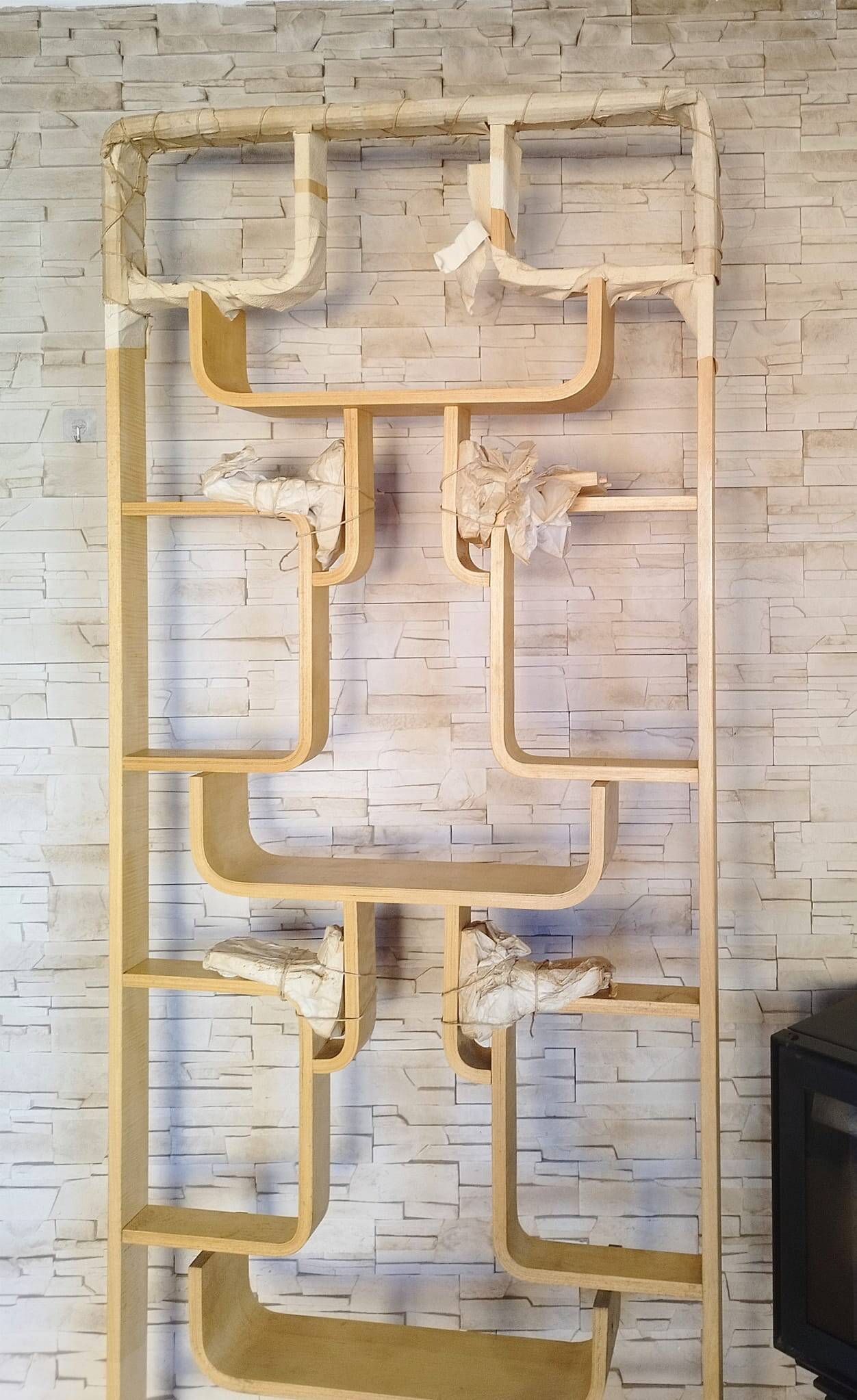 Wall Divider by Ludvik Volak for Drevopodnik Holesov