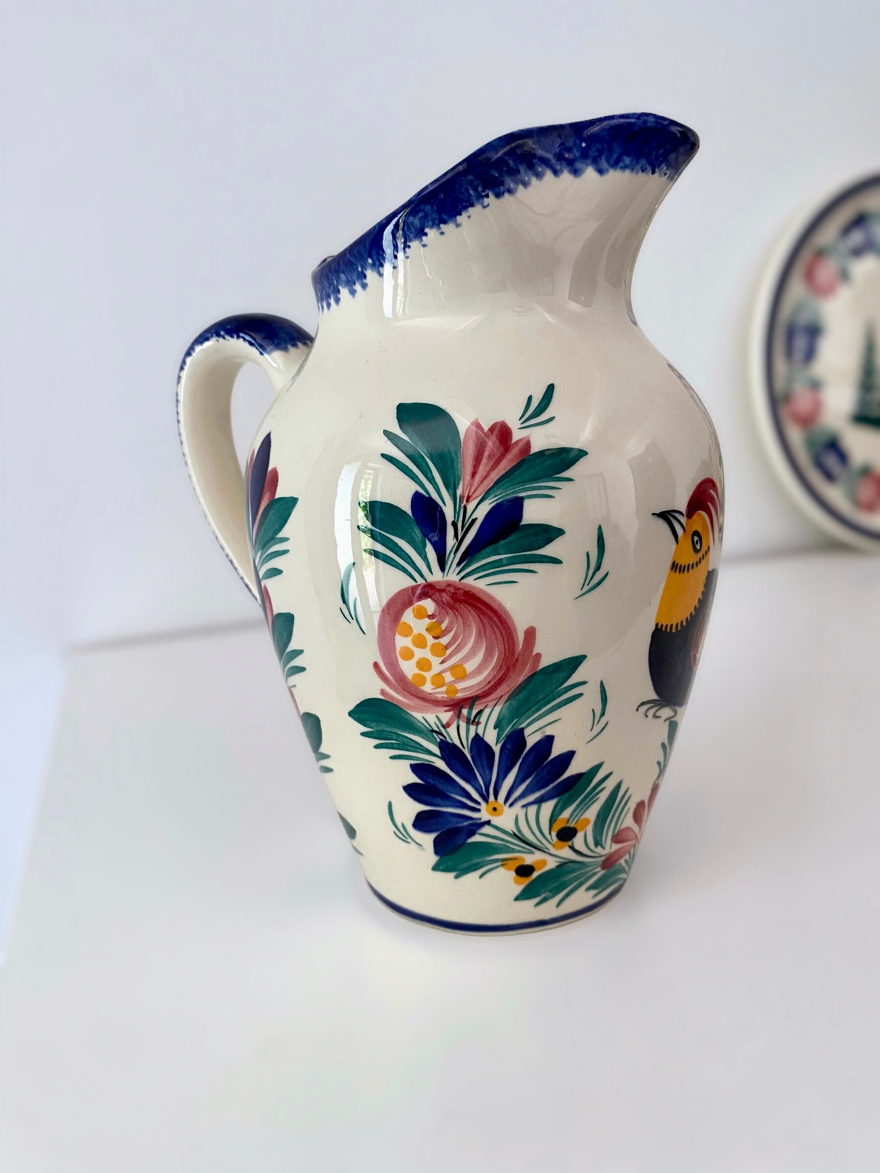 Carafe Breton craftsmanship Henriot Quimper