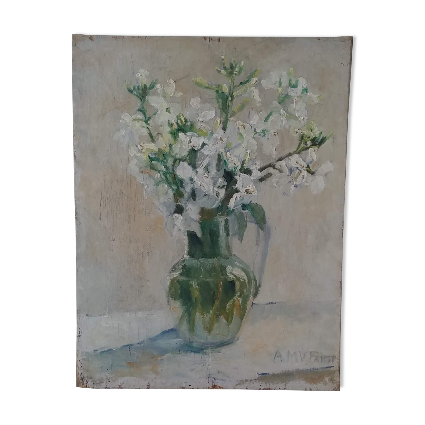 Bouquet de fleurs blanches