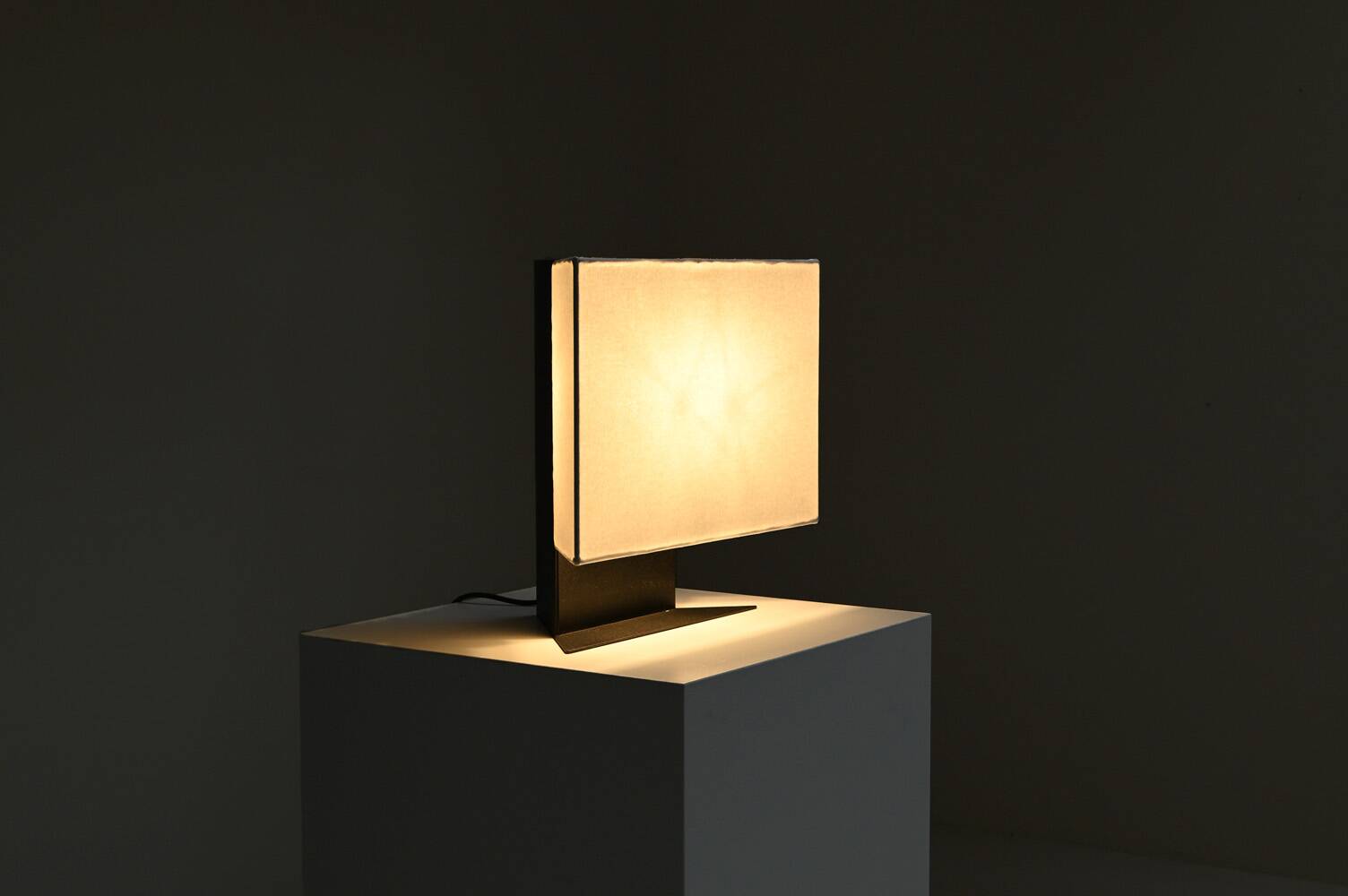 Accademia table lamp from Cini Boeri for Artemide, 1970s Italy.