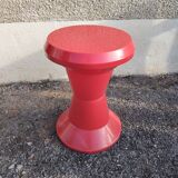 Italian design stool Tam Tam red – 70s spirit