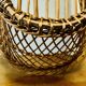 Vintage wicker bassinet