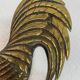 Solid Brass Zoomorphic Rooster Wall Candle Holder