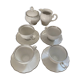 Seiltmann Weiden silver-plated porcelain tea and coffee service