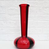 Opalina fiorentina glass vase