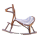 Rattan rocking horse