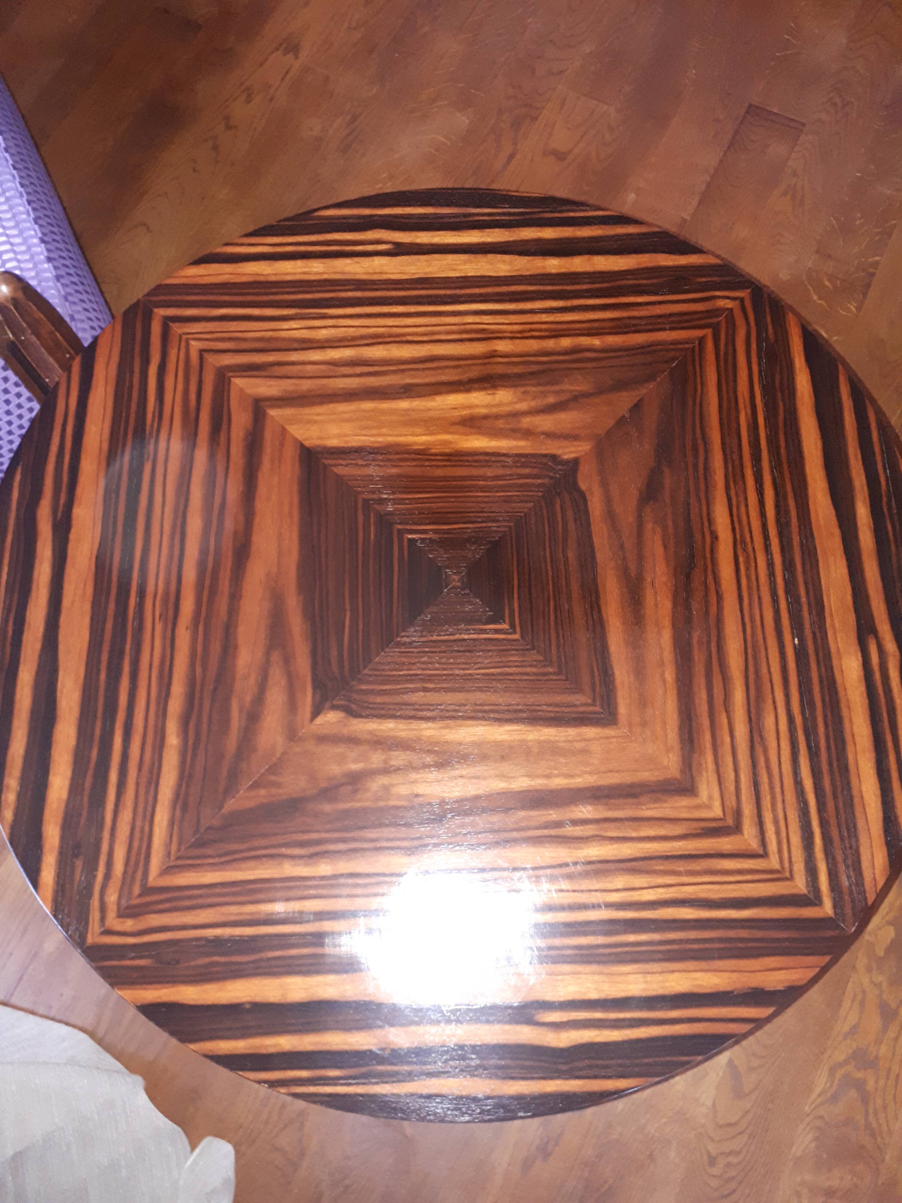 Art Deco pedestal table