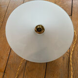 Suspension en opaline blanche