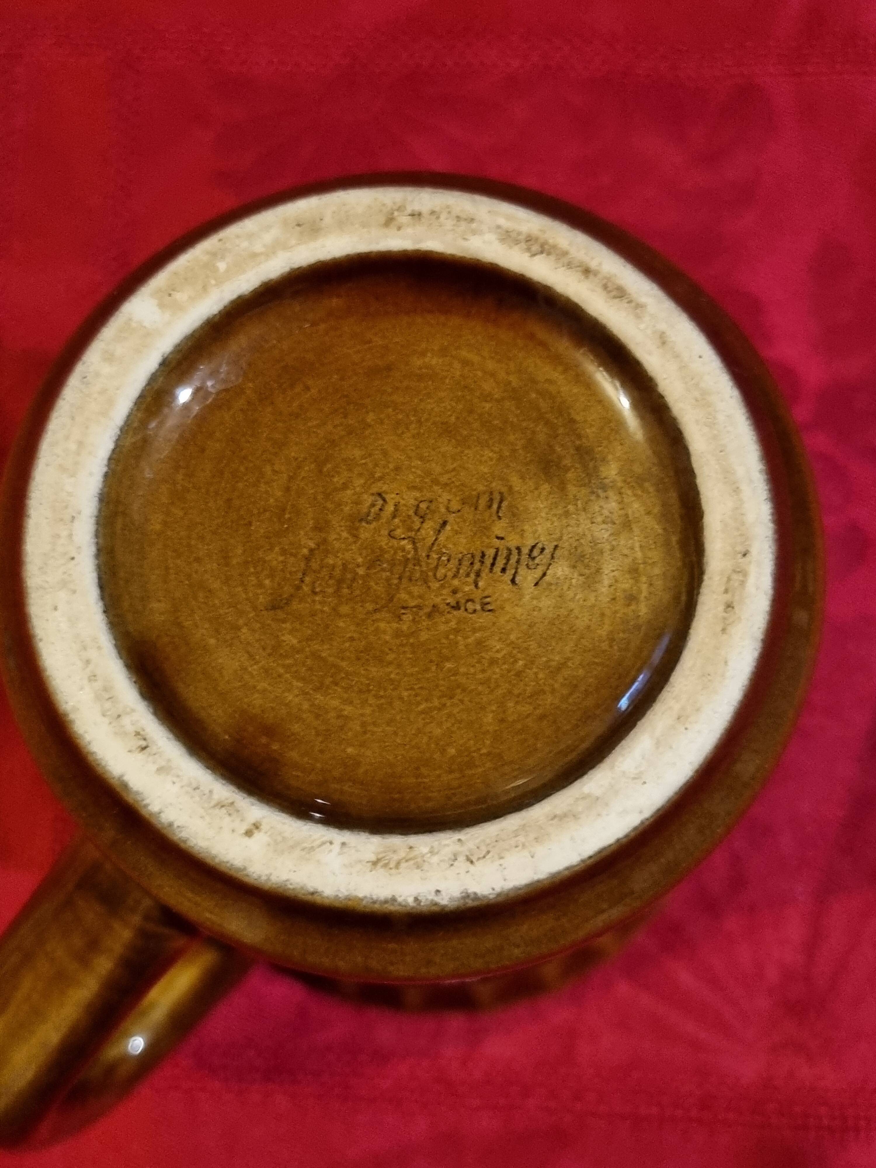 Jug - Vintage brown milk jug