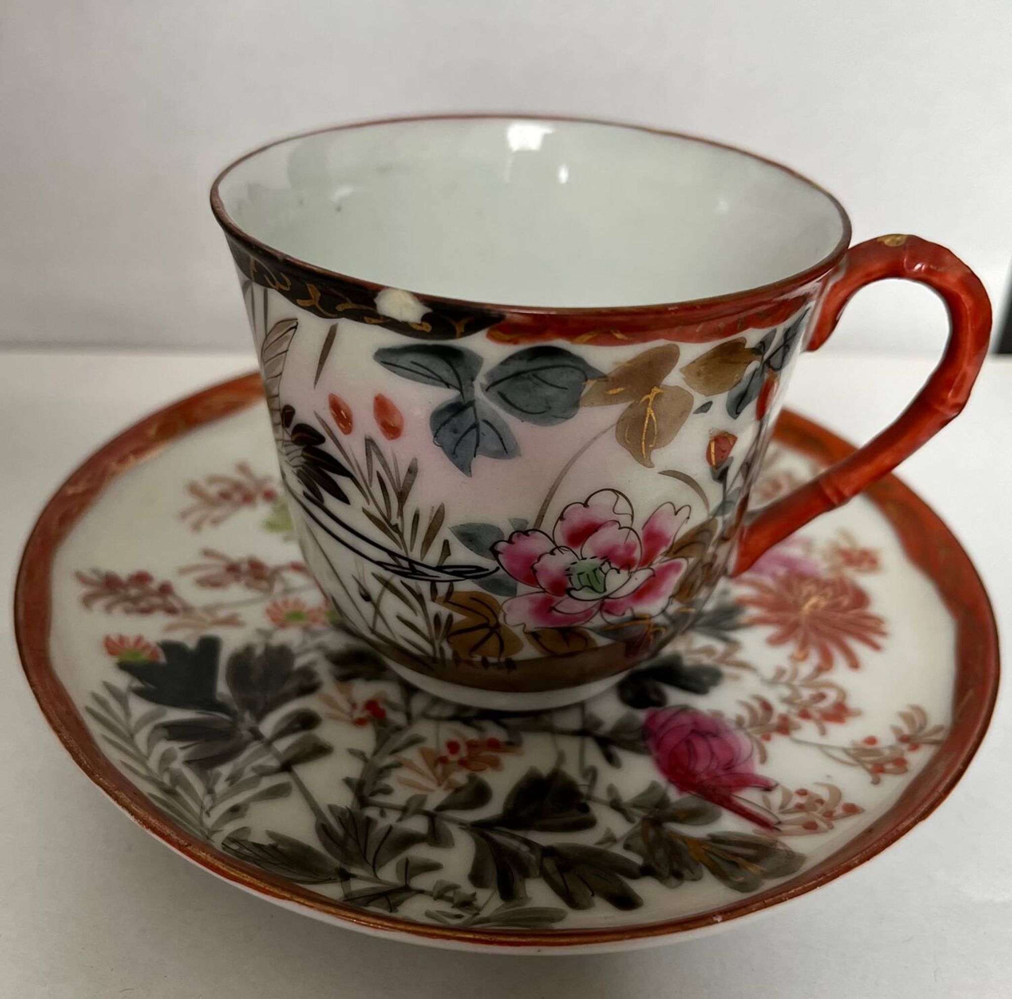 Service à thé en porcelaine fine 14 pièces