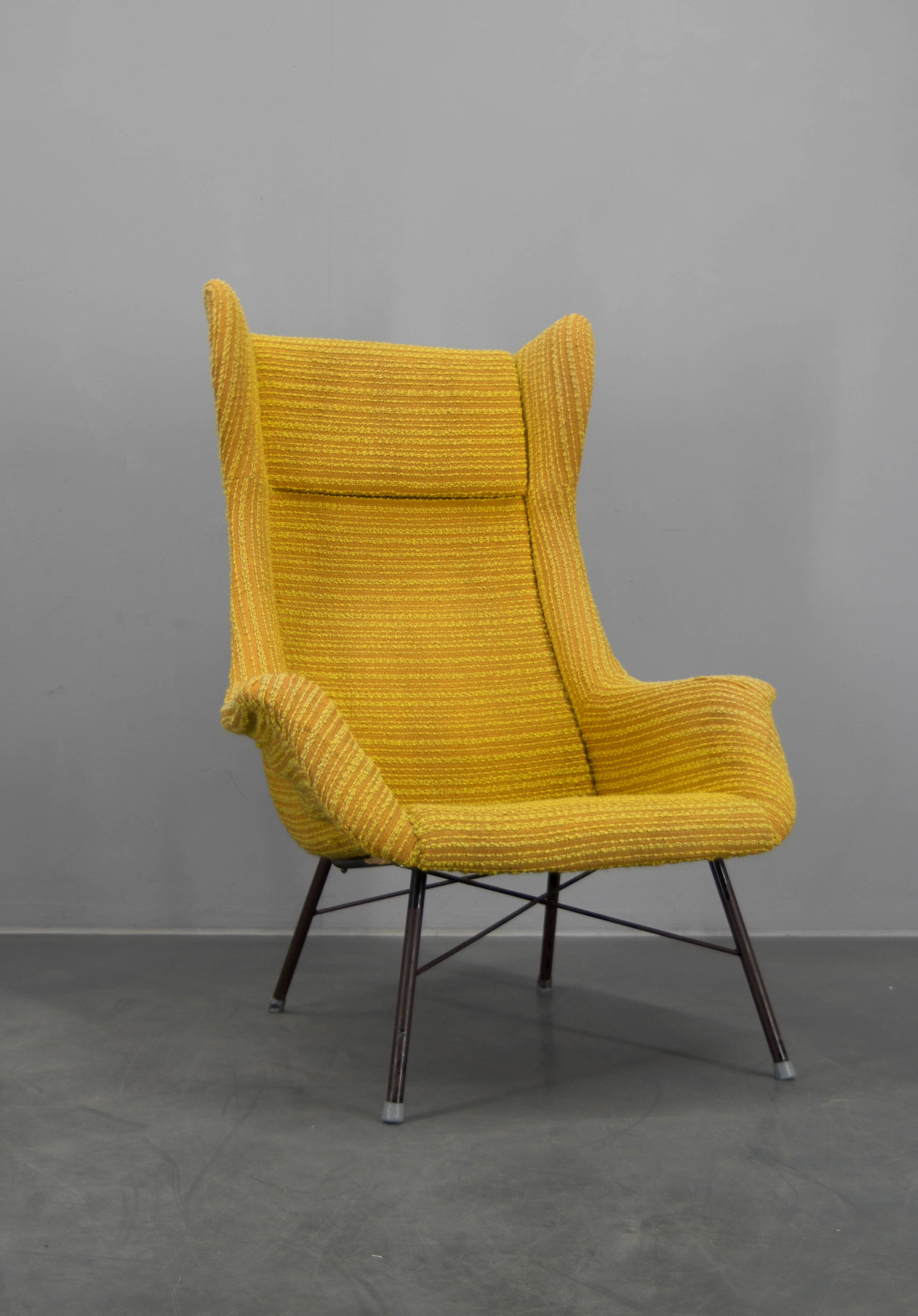 Fiberglass Armchair by Miroslav Navratil, Czechoslovakia, 1960s