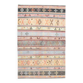 Tapis Kilim Vintage, Décor Bohème Multicolore, 177 x 276 cm