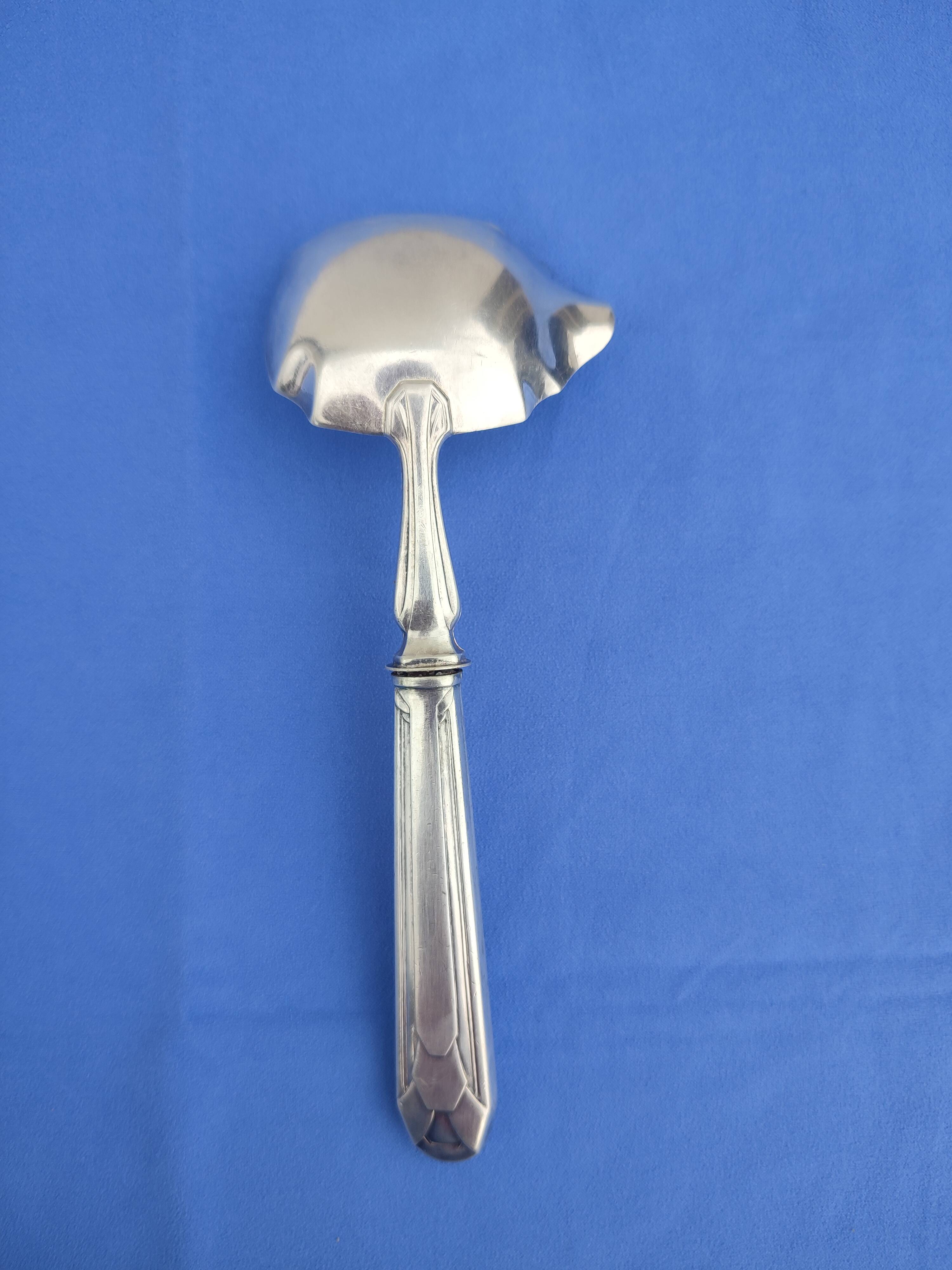 Louche Cuillère à sauce Art déco 1940