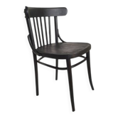 Matte black lacquered Thonet chair