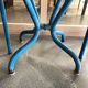 Table avec deux chaises de jardin Tolix