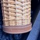 "leather and straw bath cup, ralph lauren home - ref 4701710631"