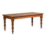 Antique long solid wood table (c.1920) #53