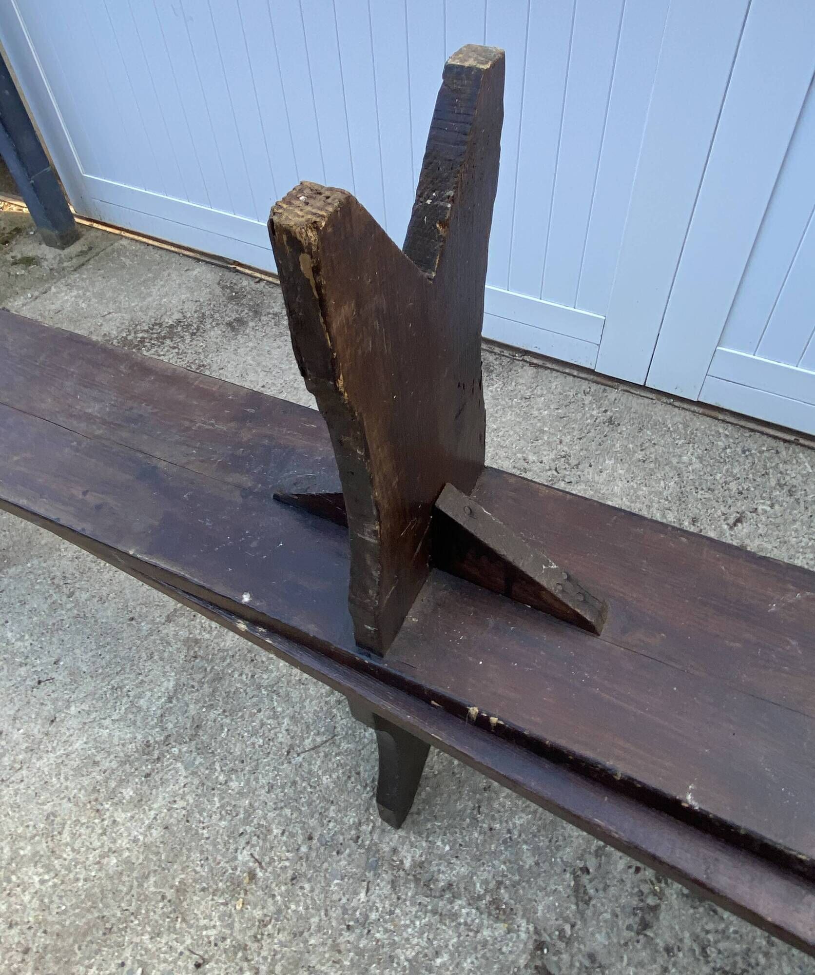 300cm solid wood farm bench for rustic farmhouse table 1950