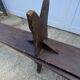 300cm solid wood farm bench for rustic farmhouse table 1950