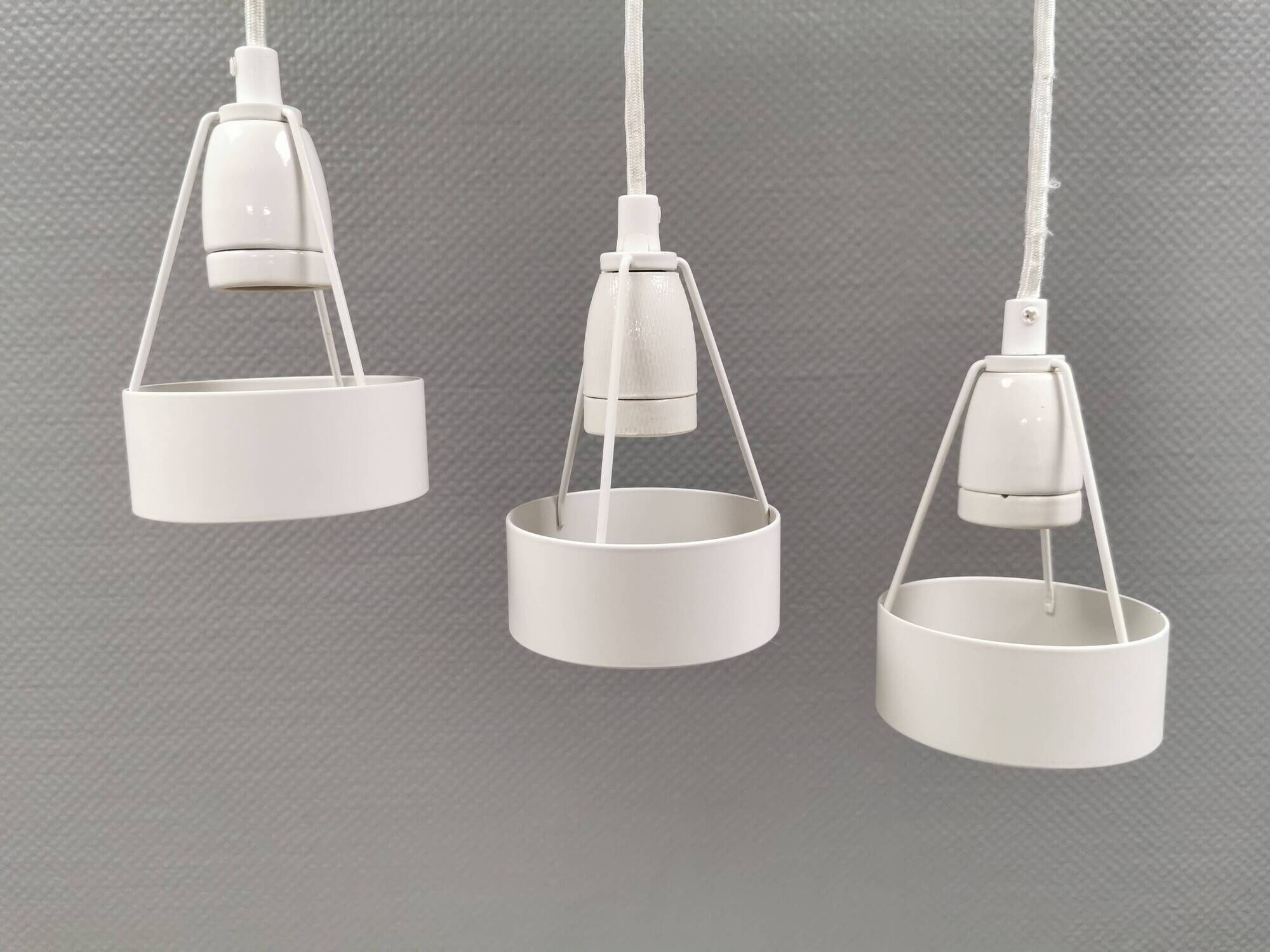 Rare designer hanging lamps by Erik Møller for Louis Poulsen Denmark