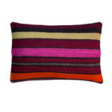 Vintage turkish kilim cushion cover 30x50cm