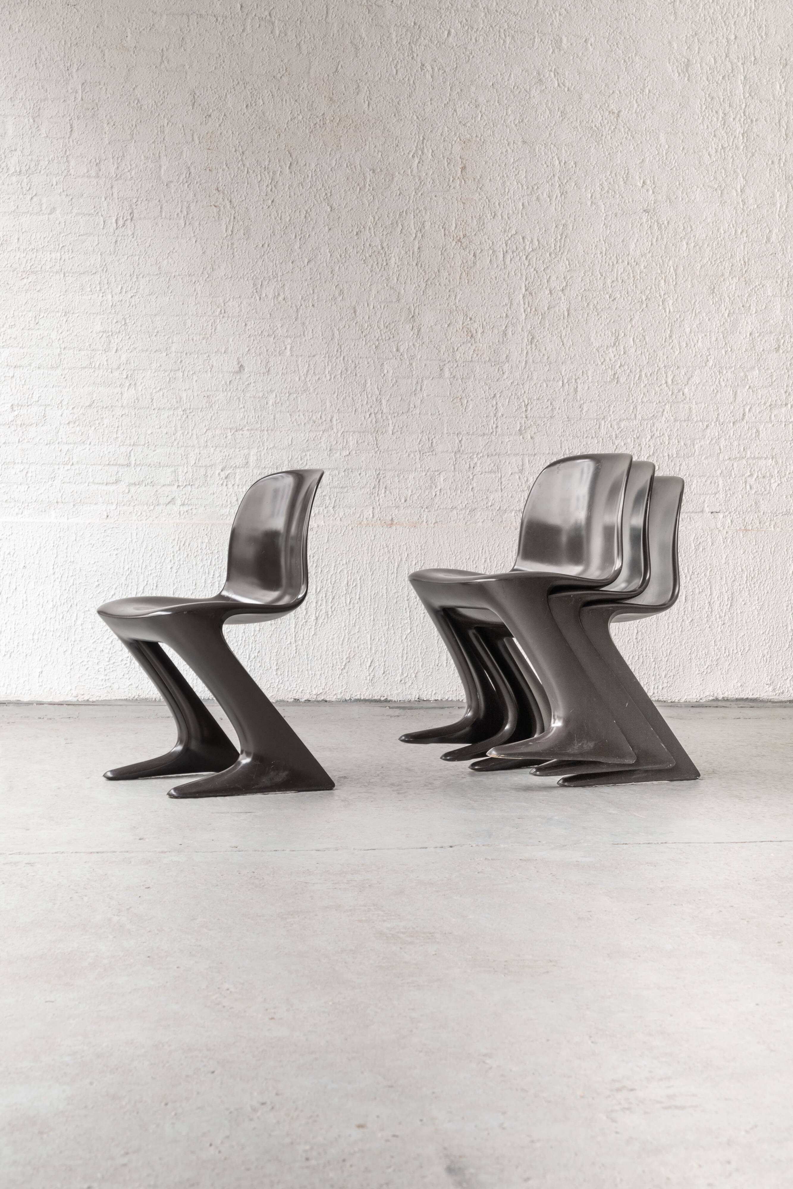 Dining chairs ‘Z-chair’ by Ernst Moeckl