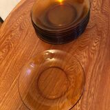 Set of 11 Vereco soup plates