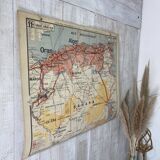 Vintage school map