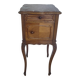 Table de nuit Louis XV avec marbre rouge
