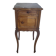 Table de nuit Louis XV avec marbre rouge