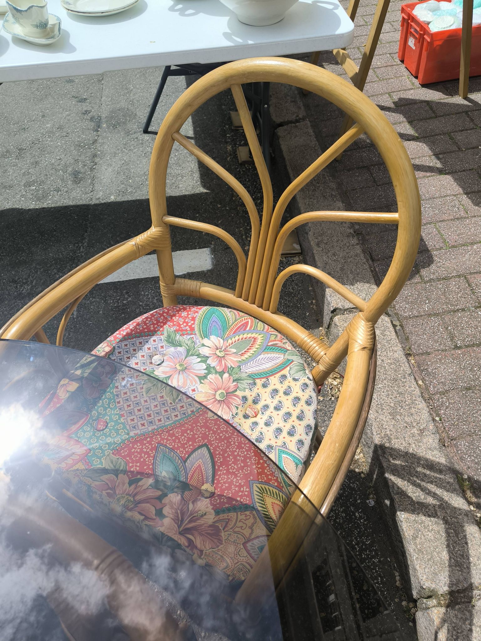 Rattan lounge set