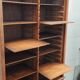 Old oak curtain filing cabinet