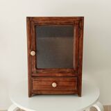 Medicine cabinet, 30s/40s oak bathroom cabinet