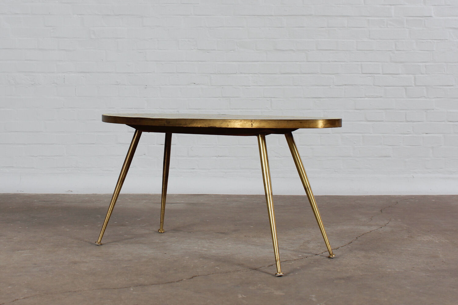 Deutscher 1950er Mosaiktisch Coffee table Vintage design MCM