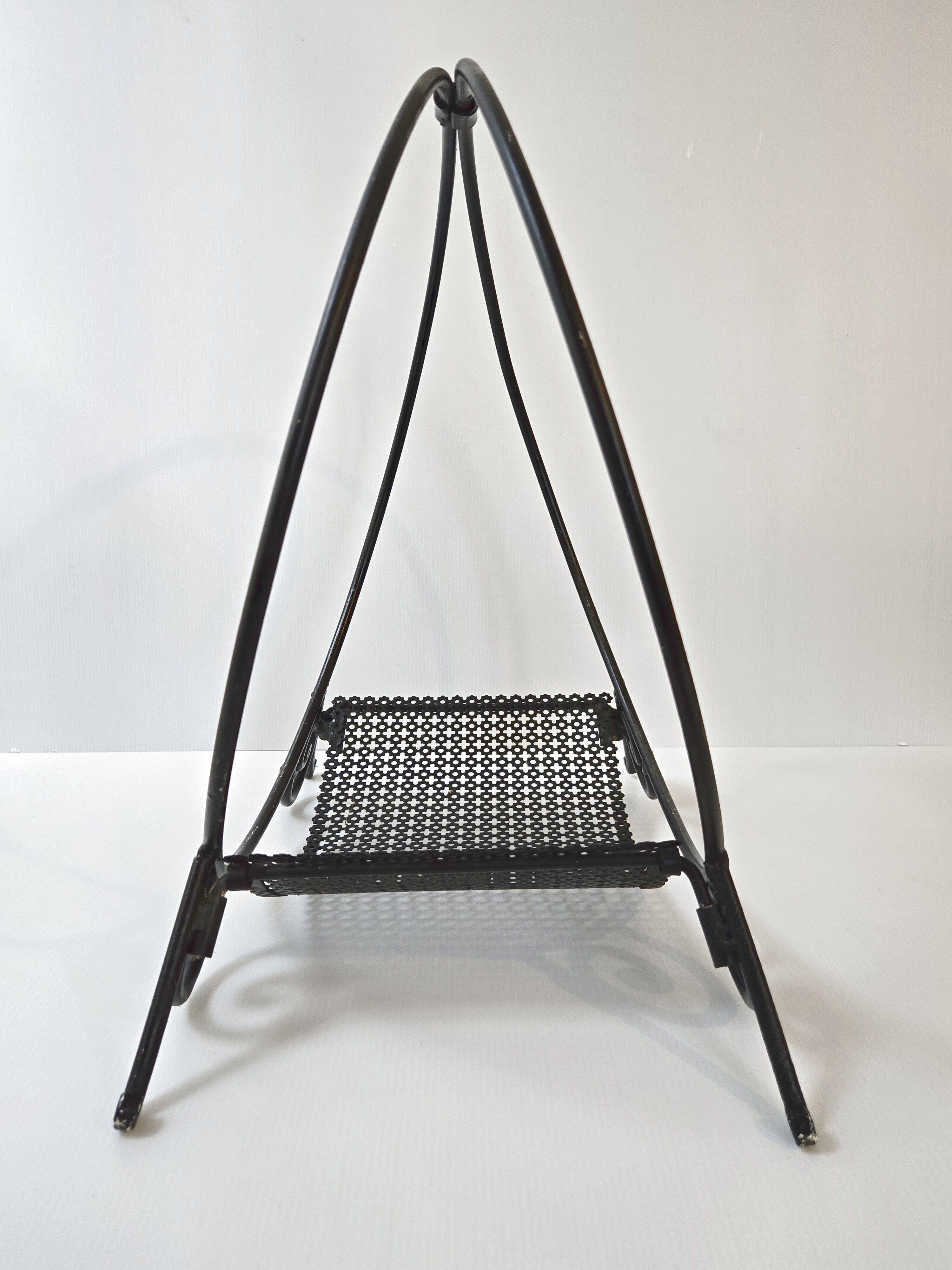 Porte-bûches vintage 1950