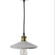 Suspension beton massif style opaline