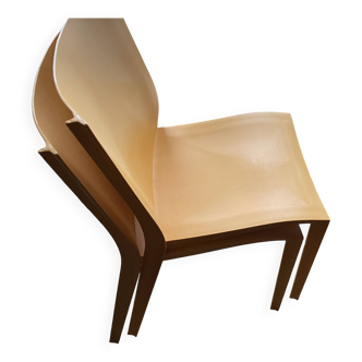 Chaises slick slick Philippe starck